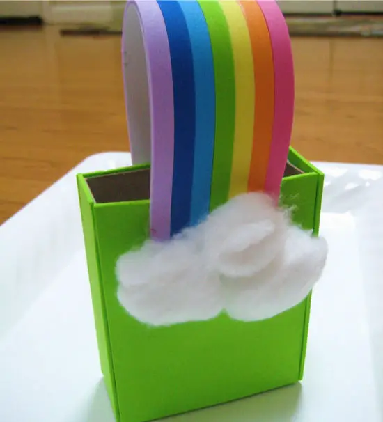 Bolsa de sorpresas casera para San Patricio - Manualidades Infantiles Bolsa de sorpresas casera para San Patricio - Manualidades Infantiles