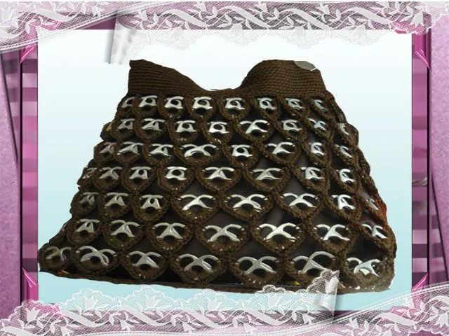 Bolsa tejida cin fichas corazon verde - Imagui Bolsa tejida cin fichas corazon verde - Imagui