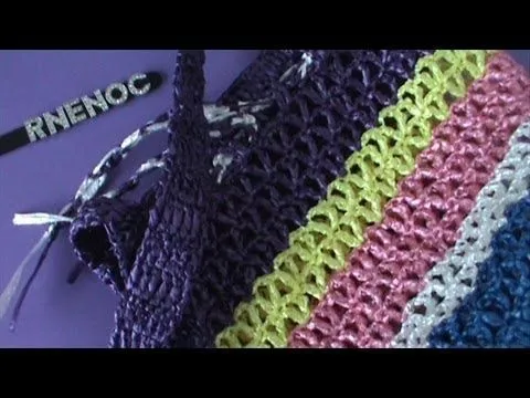 BOLSA TEJIDA CON RAFIA GANCHILLO | BOLSOS-CARTERAS | Pinterest ... BOLSA TEJIDA CON RAFIA GANCHILLO | BOLSOS-CARTERAS | Pinterest ...