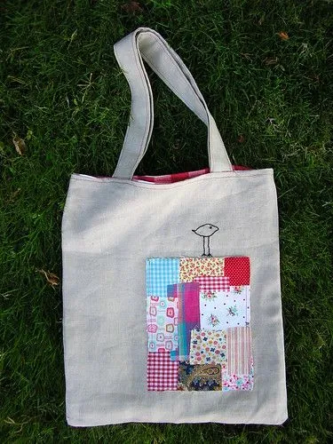 Bolsa de tela reversible - Taller de Manualidades Taller de ... Bolsa de tela reversible - Taller de Manualidades Taller de ...