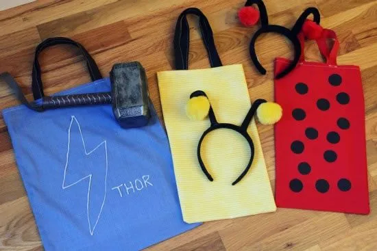Bolsas fáciles para dulces - Guía de MANUALIDADES Bolsas fáciles para dulces - Guía de MANUALIDADES