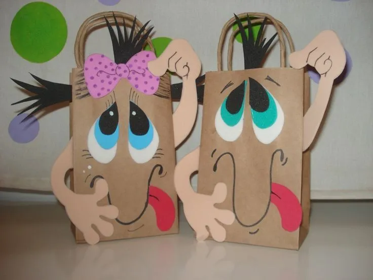 bolsas de foami para dulces para niños - Buscar con Google | Gomma ...