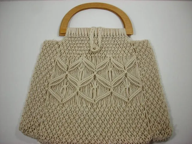Bolsos de macramé - Imagui