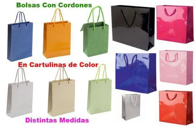 Bolsas de papel - Atom Creaciones