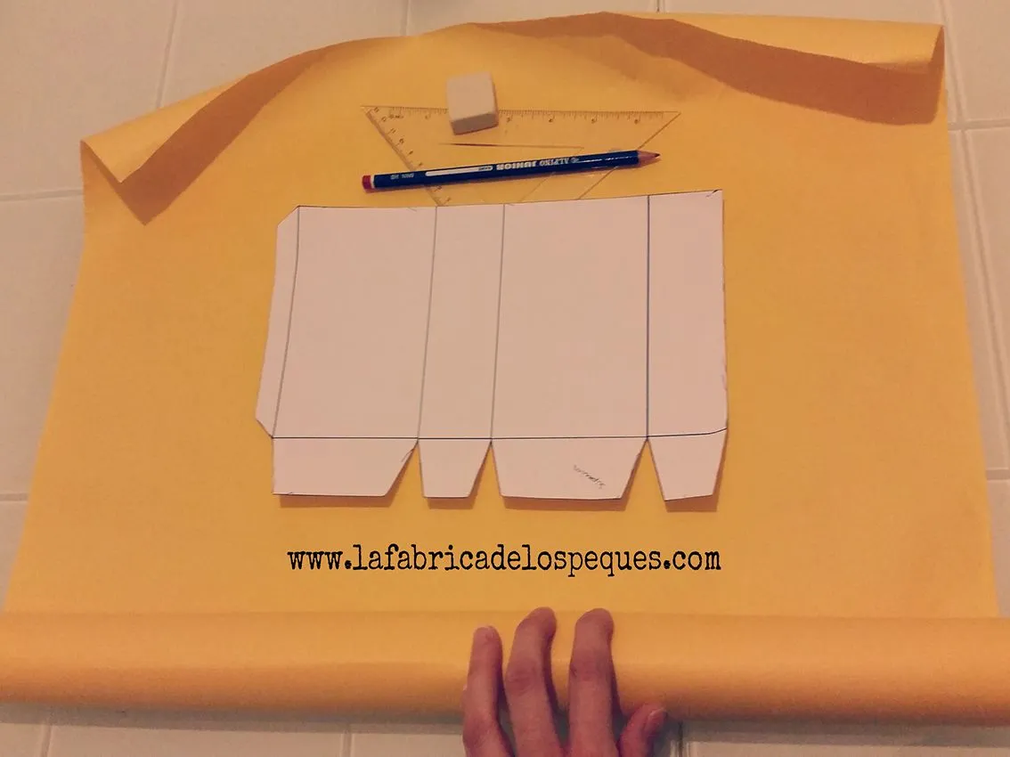 Cómo hacer bolsas de papel - La fábrica de los peques