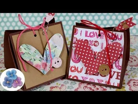 Como Hacer Bolsas de Papel para Regalo Cajas de Papel Decorado DIY ... Como Hacer Bolsas de Papel para Regalo Cajas de Papel Decorado DIY ...