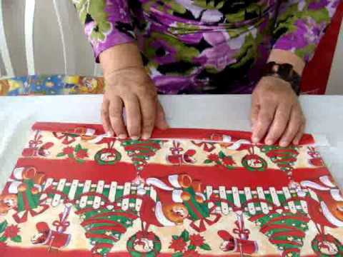 COMO HACER BOLSAS CON PAPEL REGALO - YouTube