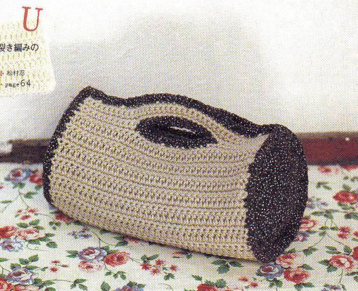 Bolsas tejidas a crochet con patrones ~ Solountip.com