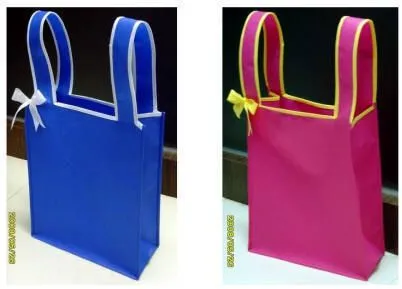 Como hacer bolsas de tela vegetal - Imagui
