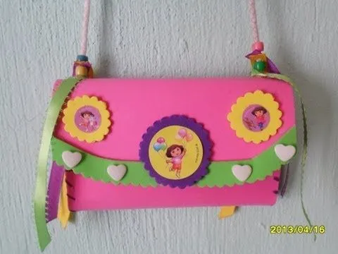 Bolsita Dulcero para Niña" / "Dulcero Bag For Girl" - YouTube Bolsita Dulcero para Niña" / "Dulcero Bag For Girl" - YouTube