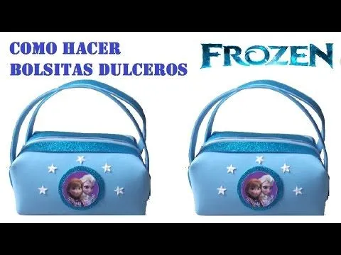 COMO HACER BOLSITA DE FOAMY FROZEN - YouTube COMO HACER BOLSITA DE FOAMY FROZEN - YouTube