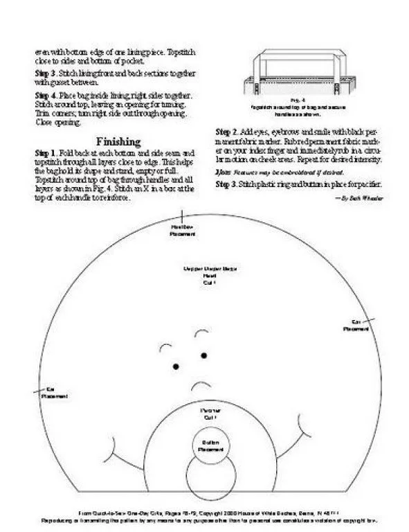 bolsita para panales | Aprender manualidades es facilisimo.com