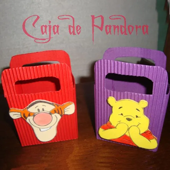 Souvenirs en goma eva de Winnie de Pooh - Imagui