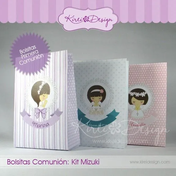 Bolsitas Comunión Mod. Mizuki | KireiDesign