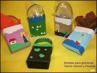 BOLSITAS PARA CUMPLEAÑOS INFANTILES