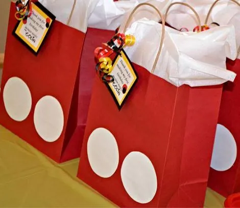 bolsitas de cumpleaños de mickey mouse | Party Ideas | Pinterest ...