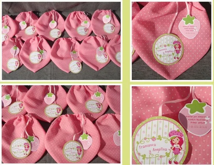 Bolsitas de cumpleaños de tela | Frutillitas | Pinterest Bolsitas de cumpleaños de tela | Frutillitas | Pinterest