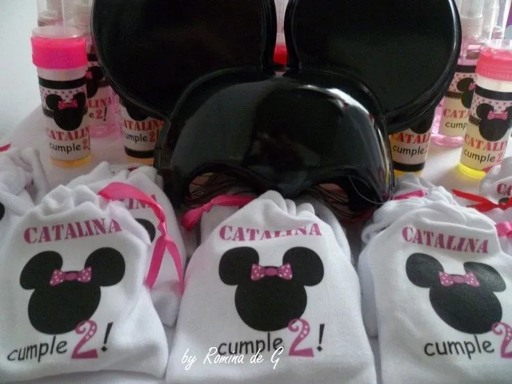 Souvenirs Bolsitas y Orejas de Minnie | Mickey Mouse / Minnie ...