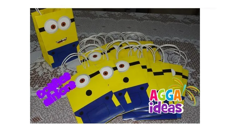 Bolsitas minions | Tortas | Pinterest | Minions