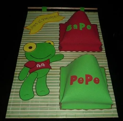 Corazondecolores: Sapo pepe