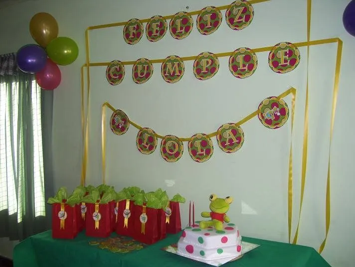 Bolsitas del sapo Pepe para cumpleaños - Imagui