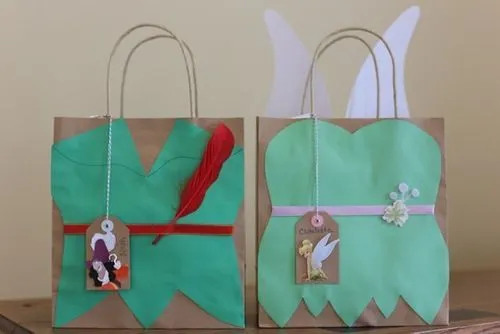 Tinkerbell/Peter Pan 4th Birthday | Favor Bags, Peter Pan and Favors Tinkerbell/Peter Pan 4th Birthday | Favor Bags, Peter Pan and Favors