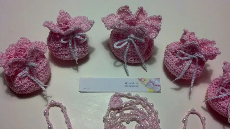Bolsitas para Rosarios by Caro-line | Bautizo, baby shower y ... Bolsitas para Rosarios by Caro-line | Bautizo, baby shower y ...