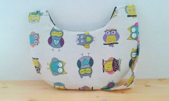 Bolso buhos bolso de buhos bolso cruzado bolso grande por BellyPork