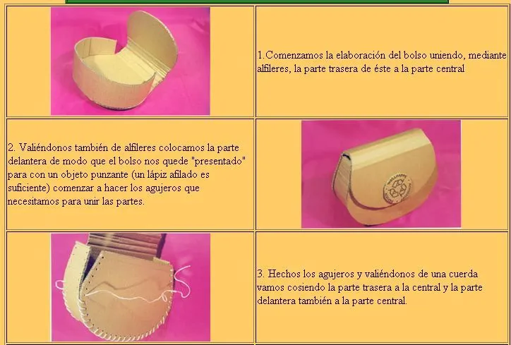 Como hacer un Bolso de Carton - enrHedando