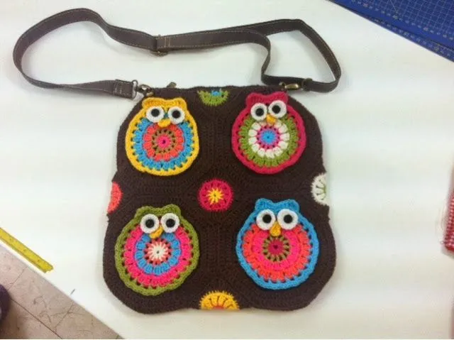 Cartera de buho a crochet paso a paso - Imagui Cartera de buho a crochet paso a paso - Imagui
