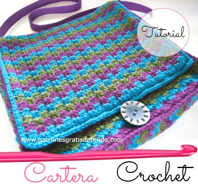 Un bolso con glamour / Desafío de Tejedoras / 40 tutoriales y ... Un bolso con glamour / Desafío de Tejedoras / 40 tutoriales y ...