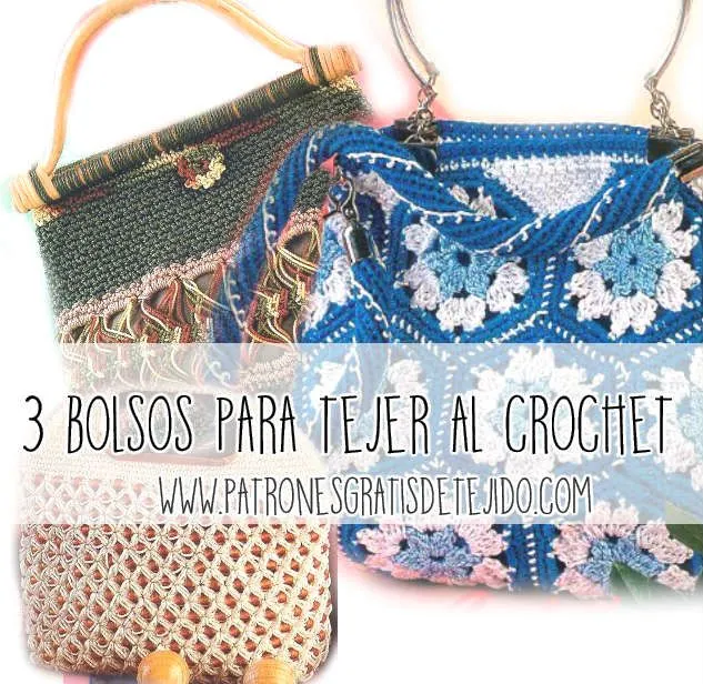 Un bolso con glamour / Desafío de Tejedoras / 40 tutoriales y ... Un bolso con glamour / Desafío de Tejedoras / 40 tutoriales y ...