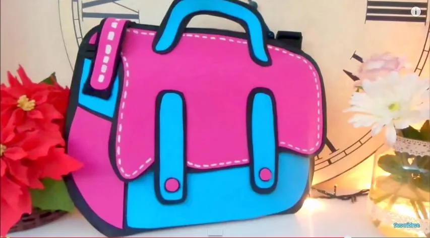 Bolso de goma eva con patrones para imprimir - Innatia.com Bolso de goma eva con patrones para imprimir - Innatia.com