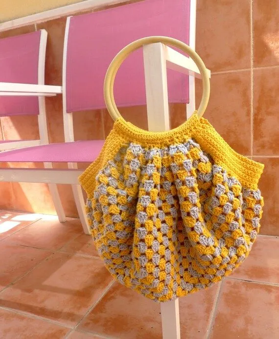 bolso granny ganchillo por NinaComoYo en Etsy bolso granny ganchillo por NinaComoYo en Etsy
