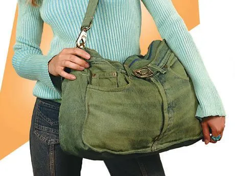 Bolso de Jean en Manualidades sobre Confecciones / Crochet / Tejidos Bolso de Jean en Manualidades sobre Confecciones / Crochet / Tejidos
