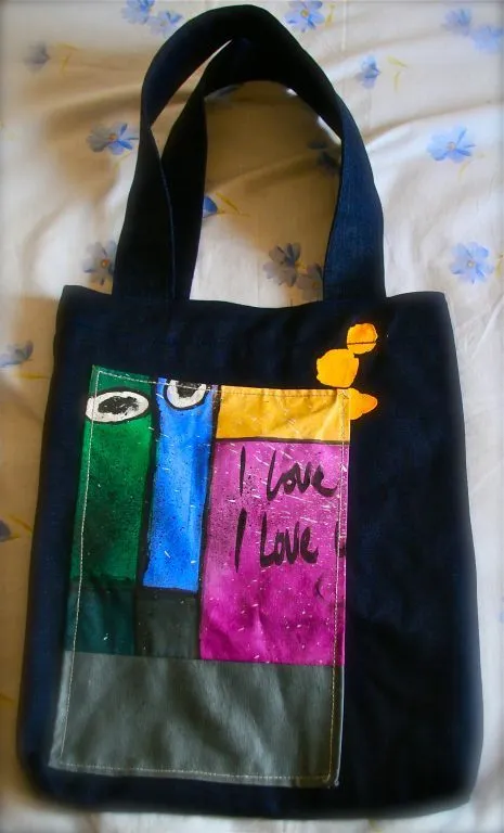 Bolso en jean Anna Cantillo - Artelista.com Bolso en jean Anna Cantillo - Artelista.com