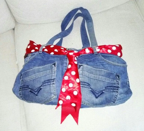 Bolso de mezclilla reciclada | bolsos | Pinterest Bolso de mezclilla reciclada | bolsos | Pinterest