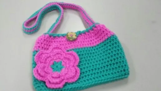 Bolso para niña en crochet | tejido | Pinterest | Crochet Bolso para niña en crochet | tejido | Pinterest | Crochet