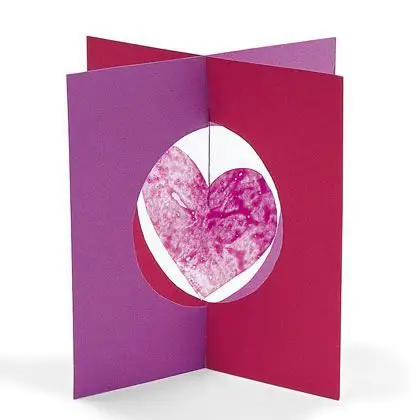 Como hacer una tarjeta de San Valentín con fomi - Imagui