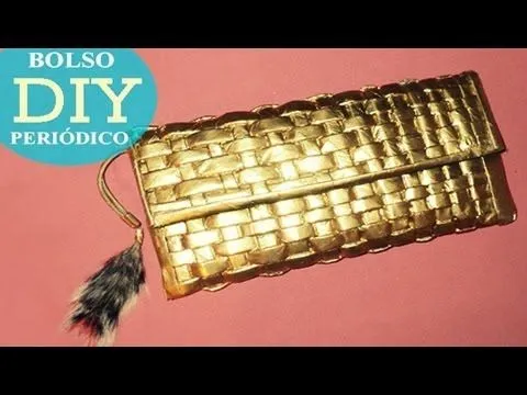 Bolso de periódico / Newspaper Bag (DIY) - Soy Georgio - YouTube