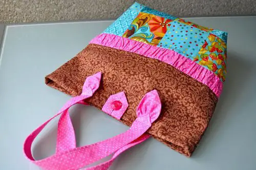 Como hacer un bolso de tela forrado y reforzado | Todo Manualidades