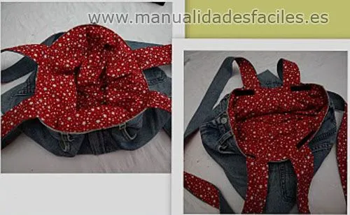 Bolso de vaqueros reciclados | Manualidades faciles Bolso de vaqueros reciclados | Manualidades faciles