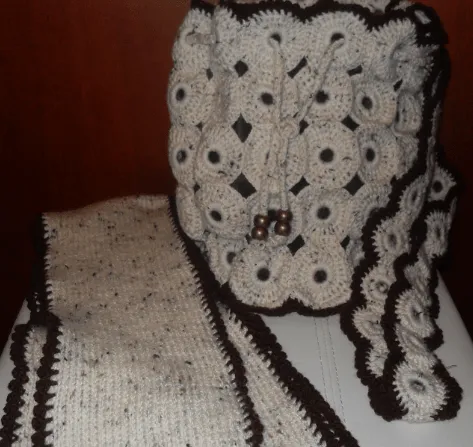 Bolsos de chapas y ganchillo - Imagui