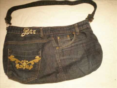 Bolsos de Jeans - YouTube