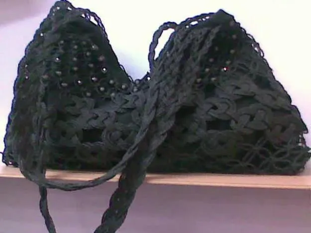 artes para soñar: BOLSO EN MACRAMÉ EN NUDO JOSEFINA