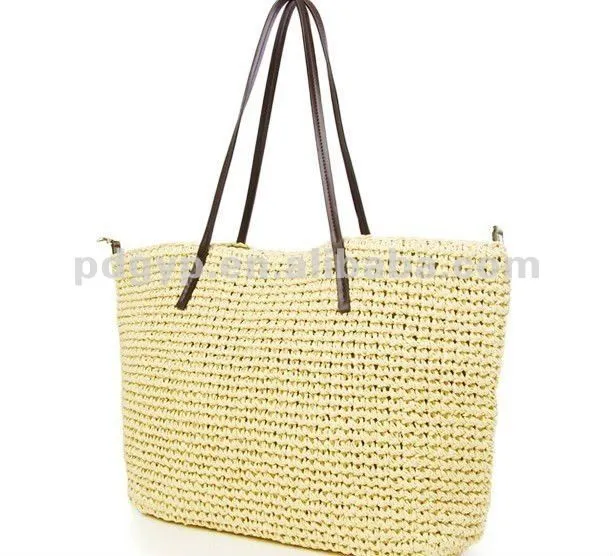Bolsos para playa tejidos a crochet - Imagui