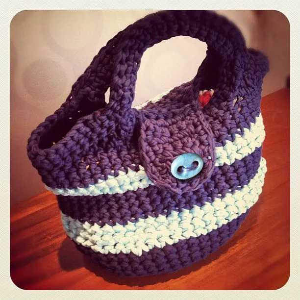 Carteras redondas tejidas - Imagui