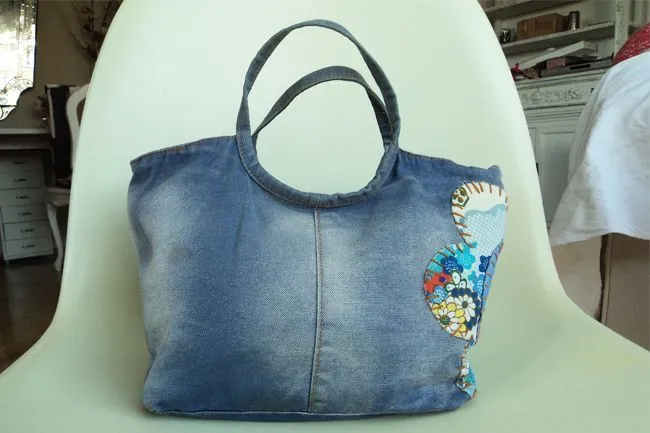 bolsos de tela vaquera on Pinterest | Search, Moda and Crocheted ...