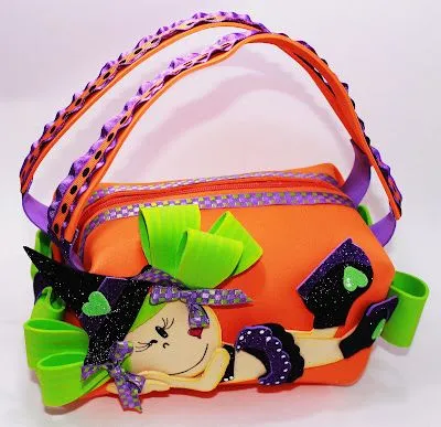 Bolsos+para+niña+foami+goma- ...