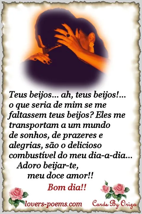 Bom dia, amor te amo! Mensagem - 3 - Frase romântica de amor - 3 ... Bom dia, amor te amo! Mensagem - 3 - Frase romântica de amor - 3 ...